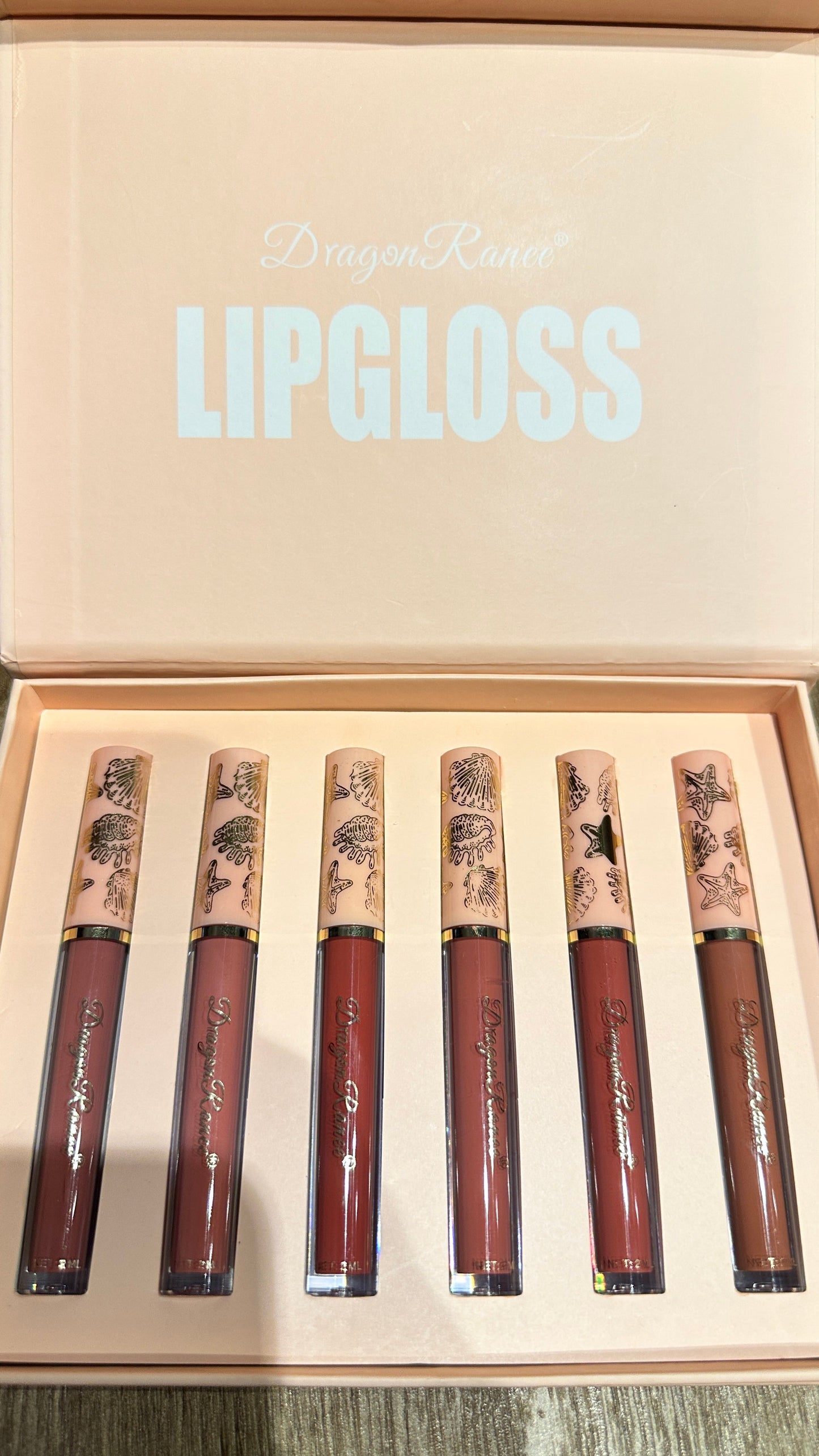 6 pcs lipgloss set Dragon Rance