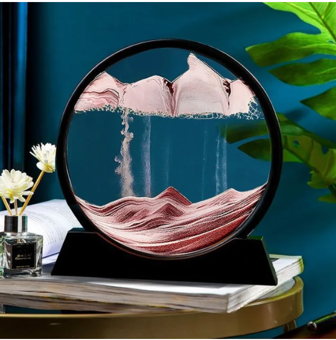 3d moving Ocean sand lamp