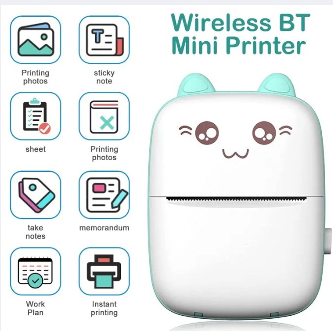 Mini Portable Thermal Printer