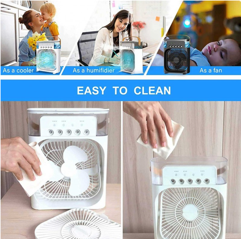 Portable Air Cooler Fan, Mini Evaporative Air Cooler