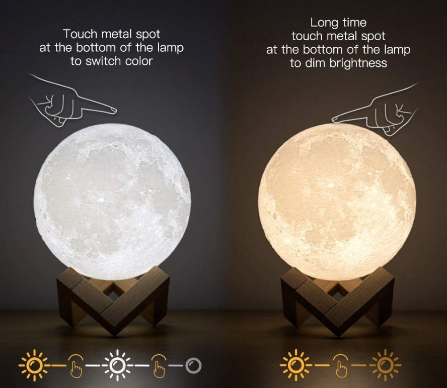 3D Moon Light Lamp