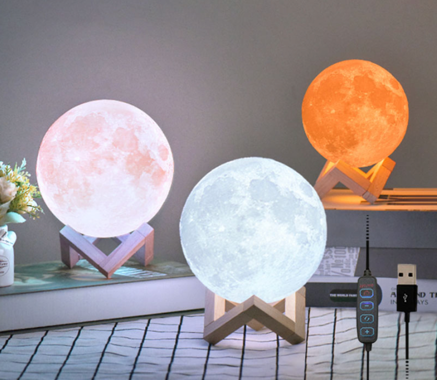 3D Moon Light Lamp