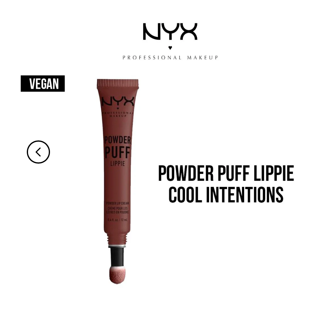 Nyx powder puff lippie