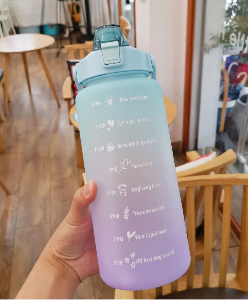 Gradient Water Bottle 2L