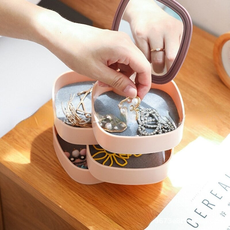 Rotating Jewelry Storage Box